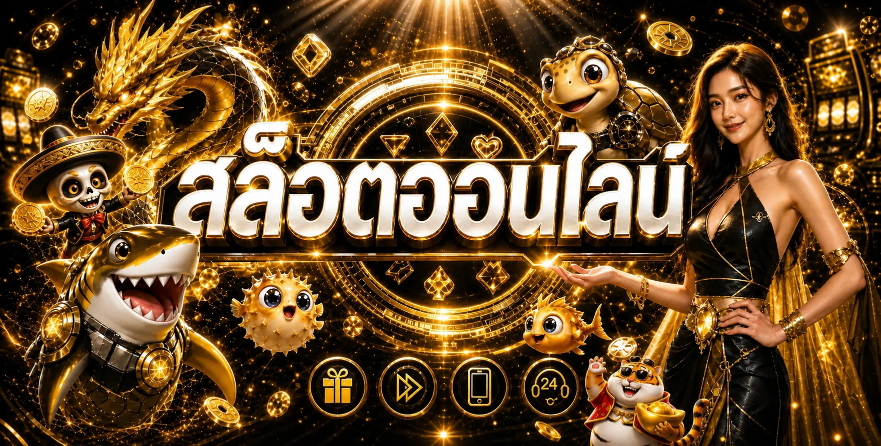 ภาพรวมสล็อตออนไลน์และค่ายเกมที่ Gpay88